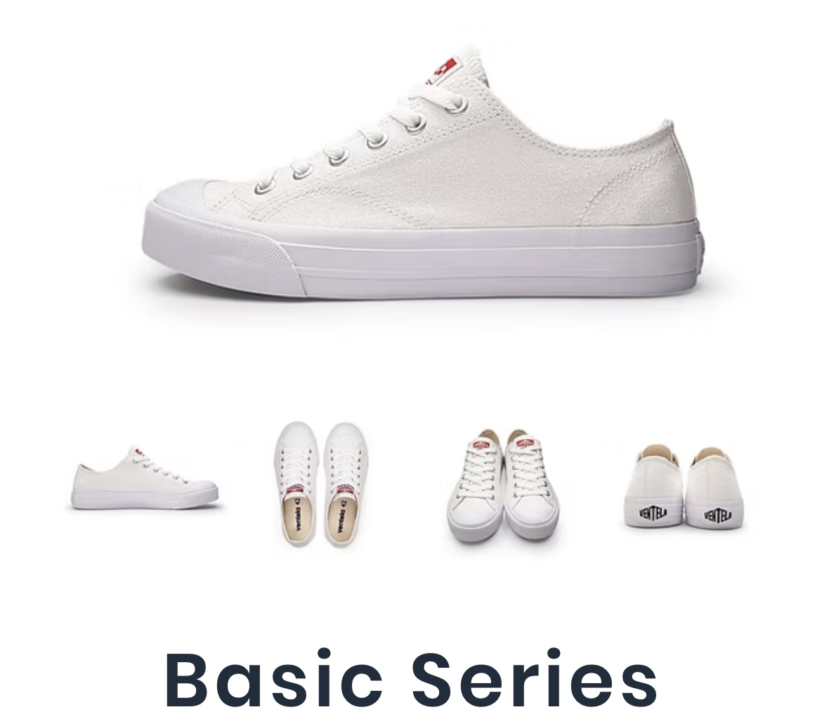 VENTELA BASIC LOW WHITE