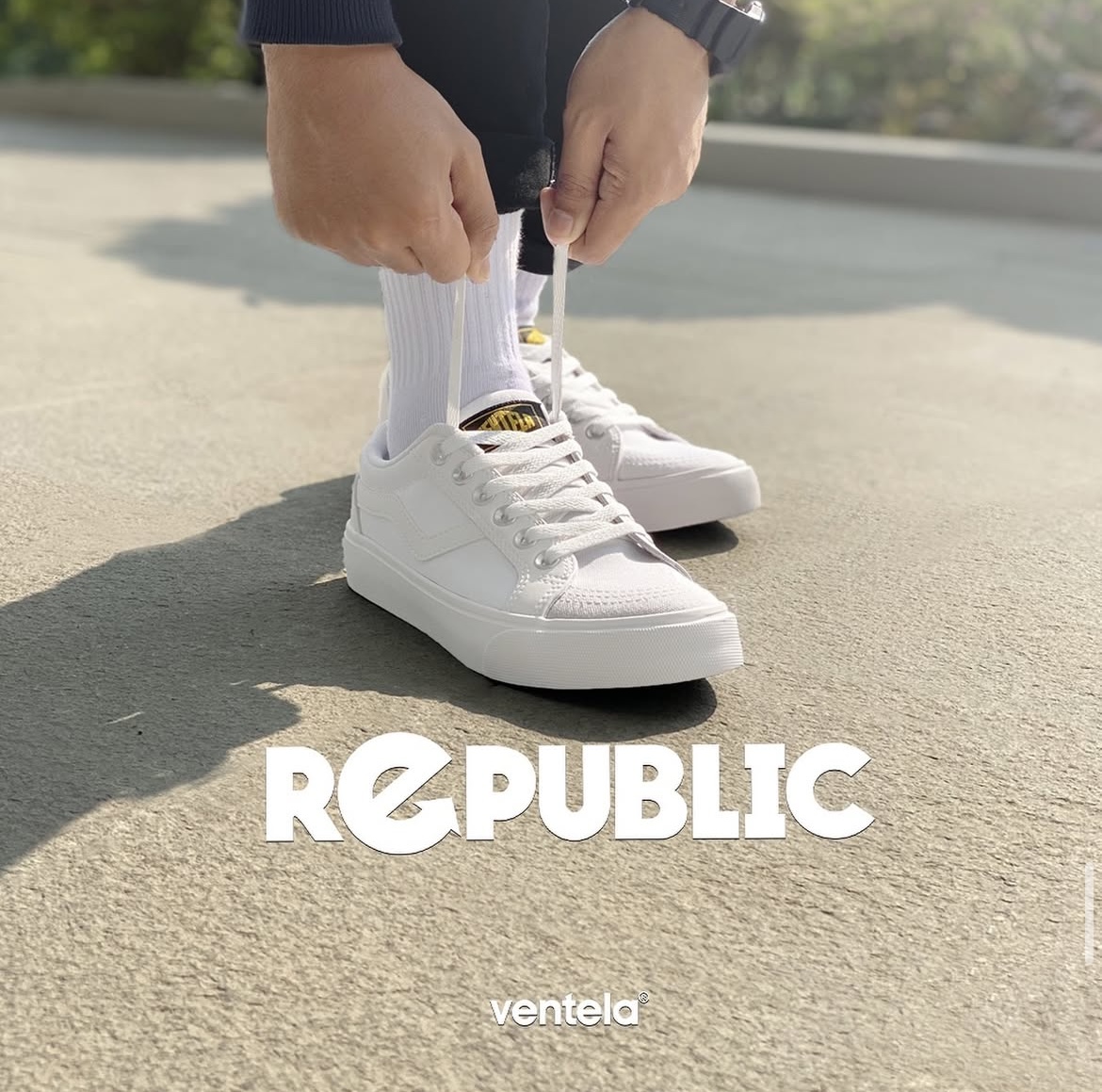VENTELA REPUBLIC LOW WHITE