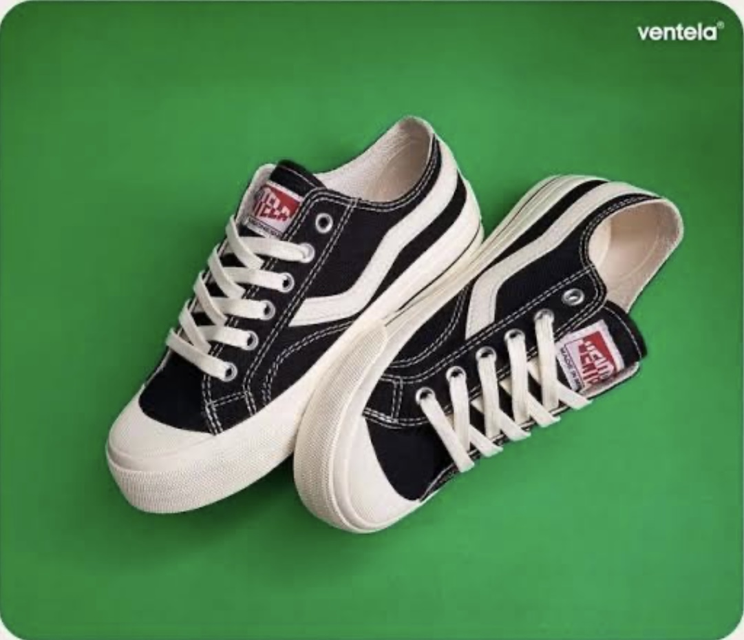 Ventela public low jr black natural