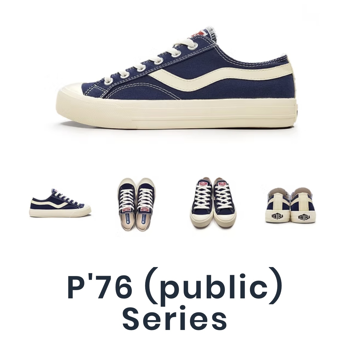 Ventela Public low navy