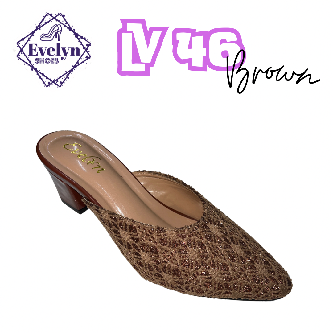 EVELYN LV 46 BROWN 5 CM