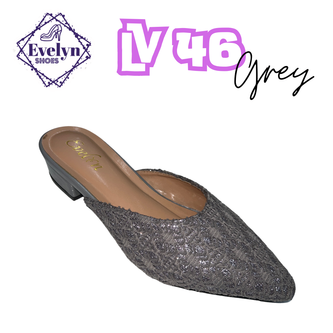 EVELYN LV 46 GREY 3 CM