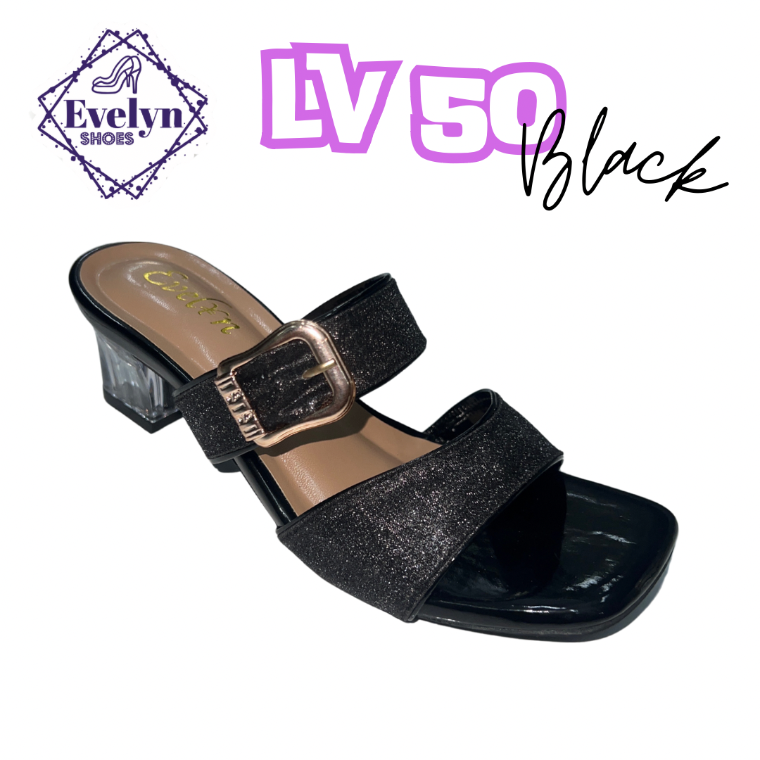 EVELYN LV 50 BLACK 5 CM
